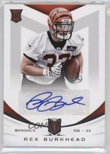 2013 Panini Momentum Rookie Signatures Silver 135/199 Rex Burkhead #177 Auto 1u6