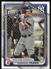 Enmanuel Tejeda 2024 Bowman: Prospects #BP-103 New York Yankees