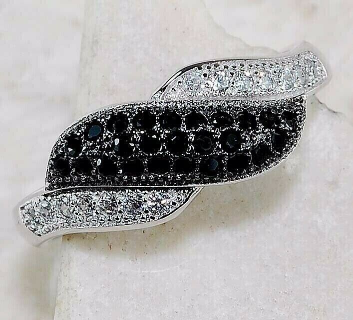 1CT Heat Treated Spinel 925 Sterling Silver Ring Sz 8 U1-5