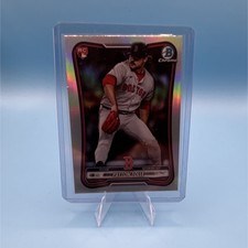 Bowman Chrome 2026 Payton Tolle #26 Boston Red Sox Rookie Baseball Card