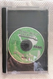 Pebble Beach Golf Links Sega Saturn Authentic Disc and Case, NO MANUAL