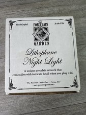 The Porcelain Garden "Guardian Spirit" Lithophane Night Light