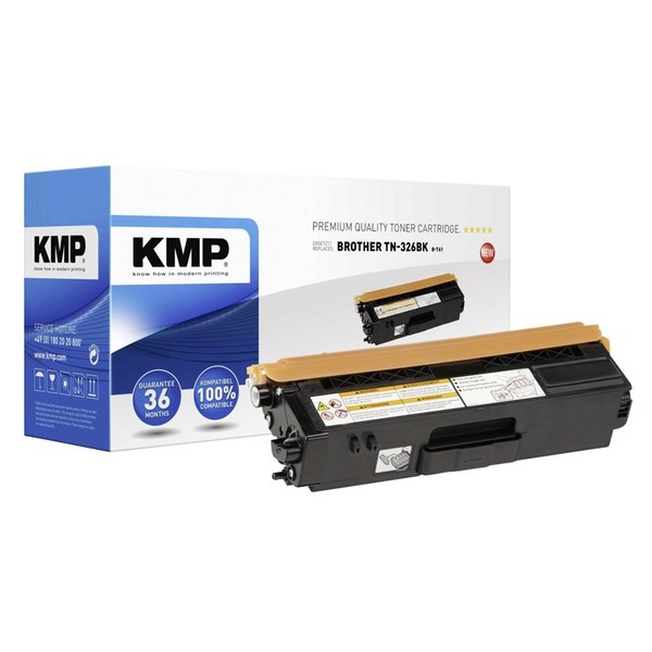 Kmp B-T61 Toner Schwarz Kompatibel Mit Brother TN-326 Bk-image