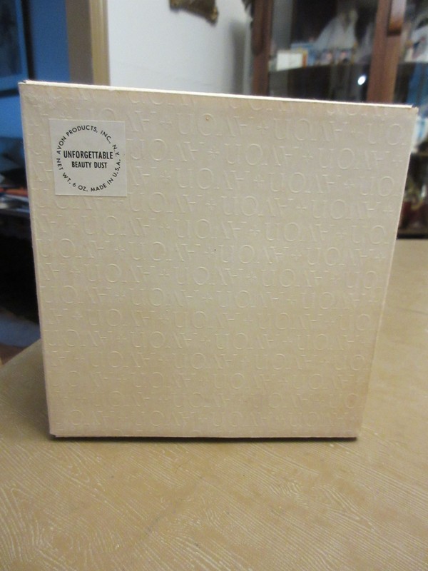 Vintage AVON UNFORGETTABLE BEAUTY DUST with Carton (NOS)