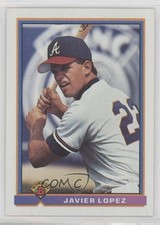 1991 Bowman Javy Lopez #587 8sr
