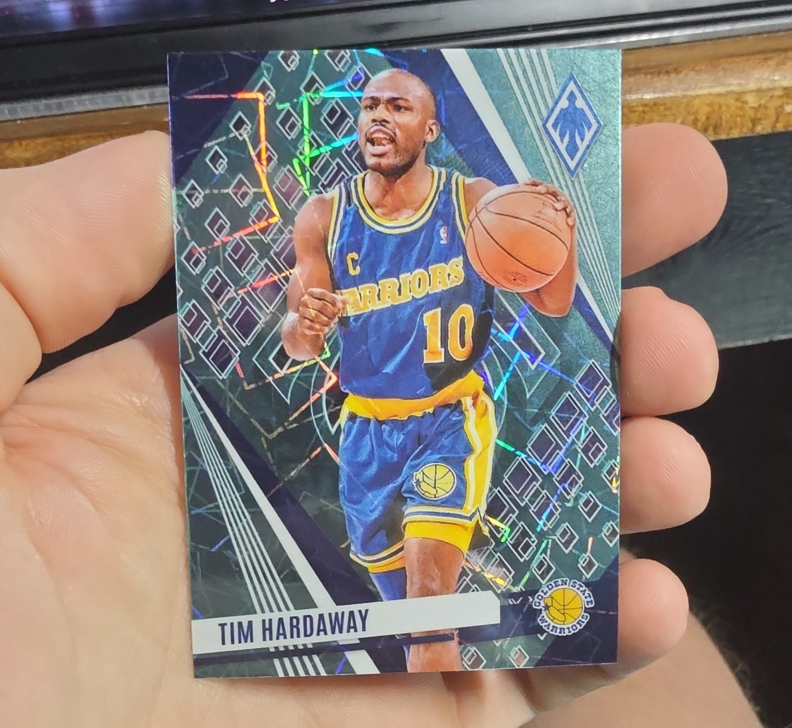 2023-24 Panini Phoenix - Tim Hardaway #231 Teal Lazer Phoenix