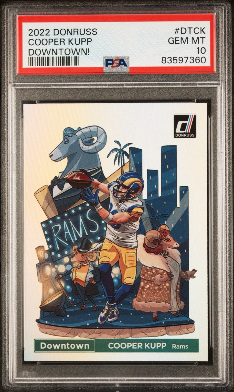 2022 Panini Donruss - Downtown! Cooper Kupp #DT-CK