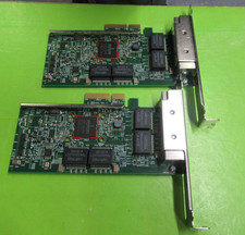 Lot of 2 Dell Broadcom 5260 Quad Port 1Gb Ethernet Gigabit PCIe NIC 00RX892