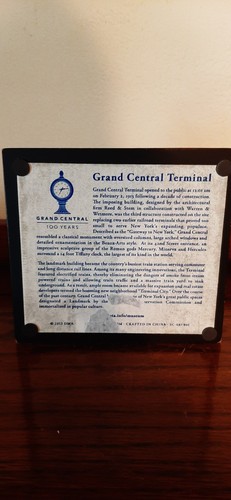 Grand Central Station Souvenir Gebäude - Nichtmetall - Bild 7 von 10