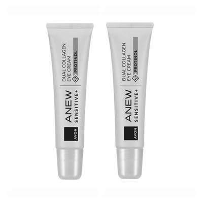 AVON ANEW Sensitive+ Anti-Falten-Augencreme für empfindliche Haut 2x15ml