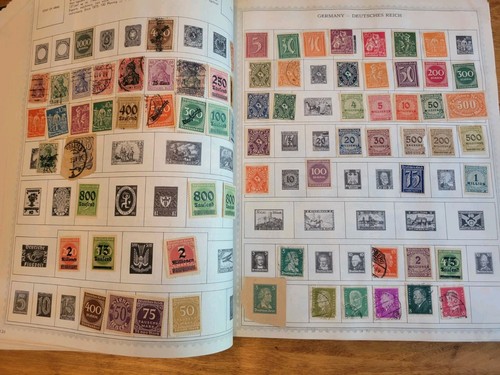 1000+ Us And Foreign Stamps 1952 New World Wide Stamp Albumn Used, New - 第 11/24 張圖片