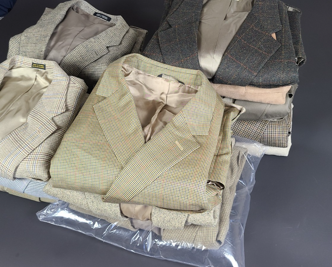 LOTTO 13 GIACCHE TUTA VINTAGE BLAZER CAPPOTTI SPORTIVI 48R SETA PES LANA COTONE