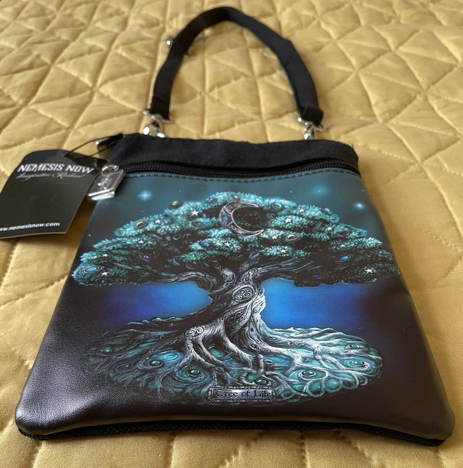 Nemesis Now Tree Of Life Small Shoulder Bag by Lisa Parker NEW - Boho Hippie  - Image 3 of 4