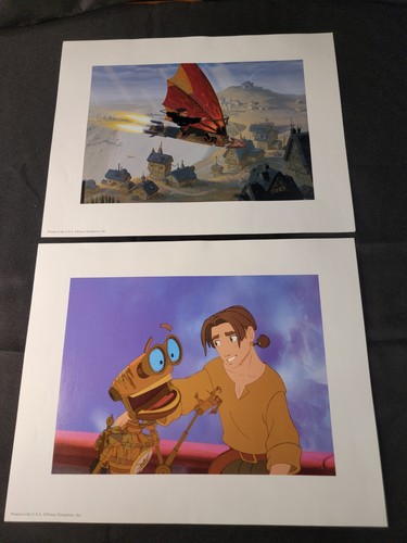 3 Disney Store Lithograph sets: Lilo & Stitch, Beauty & Beast, Treasure Planet - Picture 12 of 13