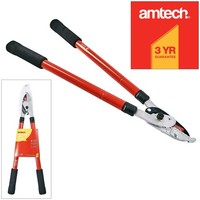 Telescopic Anvil Loppers Garden Tree Branch Pruner 30 Extendable Handles Amtech