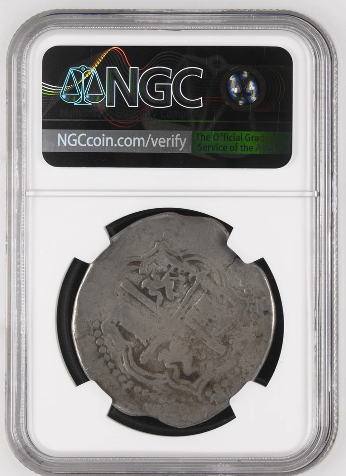 (1578-95)P B BOLIVIA 8R PHILIP II, NGC, VG 8 - Image 4 of 4