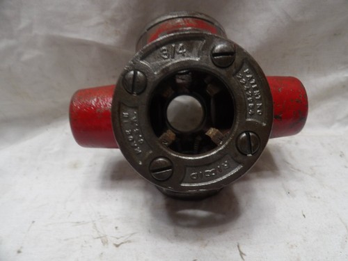 Enhebradora de tubería de 3 vías Ridgid 30-A 3/8". 1/2" y 3/4"