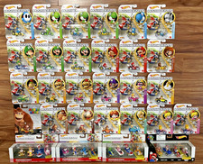 HOT WHEELS MARIOKART HUGE LOT OF 42 ALL DIFFERENT INCLUDES EXCLUSIVE PAULINE