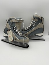 Riedell 725SS Women's Size 7 Tan Gray Soft Series Figure Ice Skates NWT