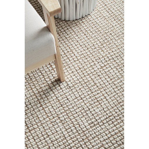 NEW Tapete Rug Arabella Runner Natural 300x80cm - Picture 2 of 4
