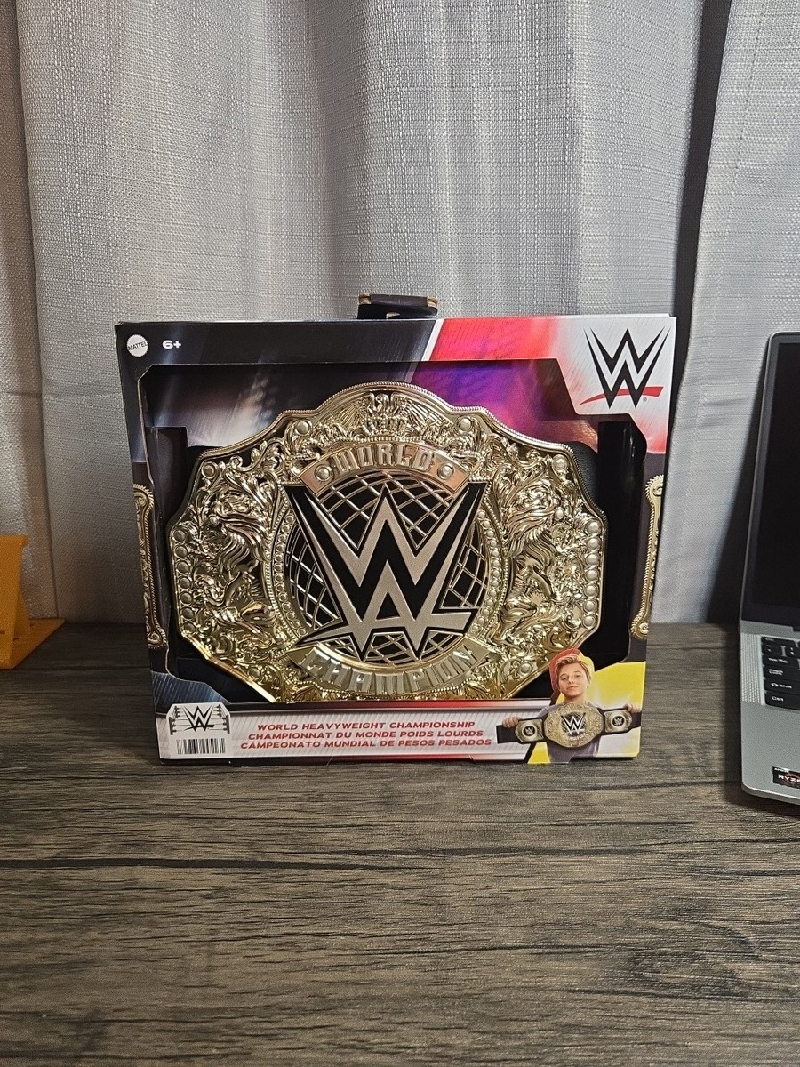 WWE World Heavyweight - Toy Wrestling Belt Mattel Championship