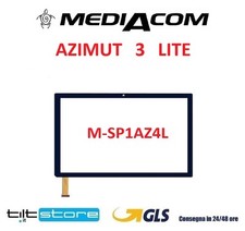 VETRO TOUCH SCREEN MEDIACOM AZIMUT 3 LITE M-SP1AZ4L SCHERMO NERO