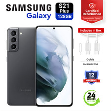 Samsung Galaxy S21+ Plus 5G 128GB  Dual Sim Black Colour Good Condition