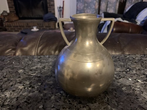 Antike Zinn Vase  - Bild 1 von 3