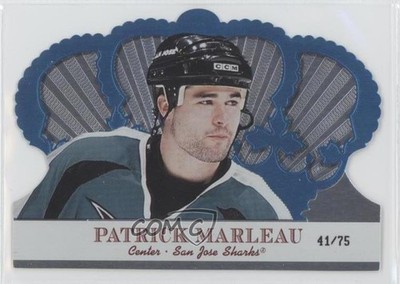 2000-01 Pacific Crown Royale Ice Blue 41/75 Patrick Marleau #93 i6j