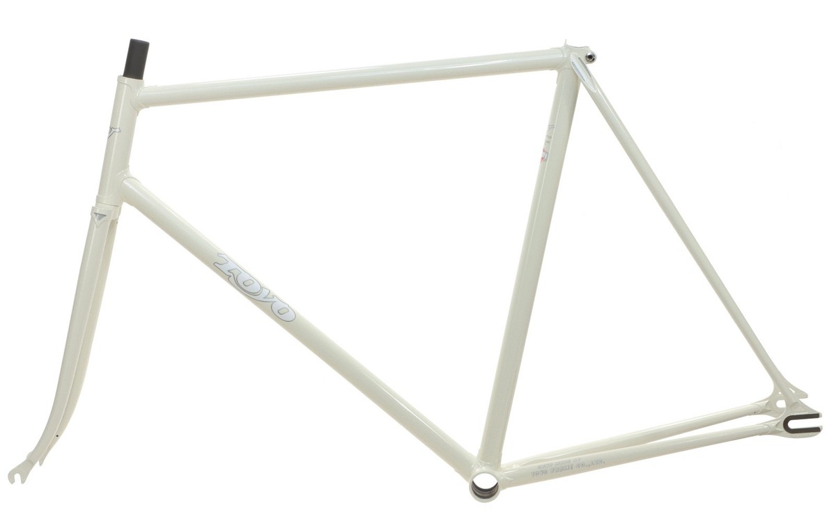 Toyo Deluxe Track Fixed Gear Frameset Cream 55cm Kaisei 022