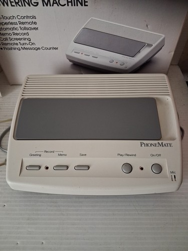 Telefonowa sekretarka PhoneMate 3900 Vintage 1990 - Zdjęcie 3 z 6
