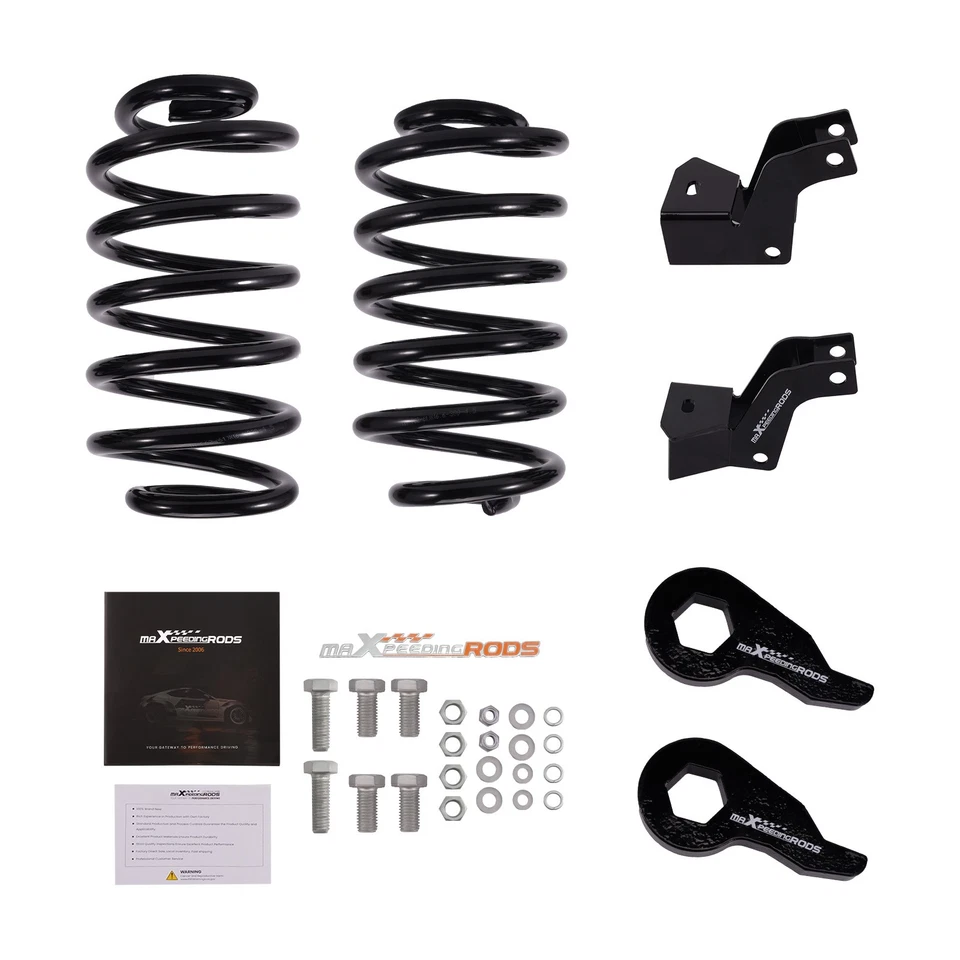 Kit de caída de 2-3"/4" para Chevy Tahoe Suburban GMC Yukon Cadillac Escalade 00-2006 Foto 2 de 4