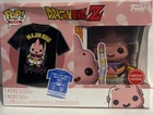 Funko Pop! Dragon Ball Z #973 Majin Buu With Ice Cream & Size Small T-Shirt