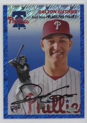 2023 Topps Chrome Platinum Anniversary 35/100 Dalton Guthrie #117 Rookie RC 18z2