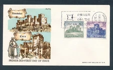 D467324 Spain FDC Almodobar Cora Castles Buildings Architecture