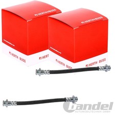 2X HERTH+BUSS BREMSSCHLAUCH HINTEN LINKS+RECHTS passend für NISSAN MICRA