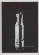 2022 Upper Deck Cosmic Red Shift 24/99 First Orbital Docking GeminI 8 #16 o1h