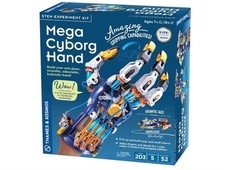 Thames Kosmos Mega Cyborg Hand STEM Experiment Kit Build Your Own GIANT Hand
