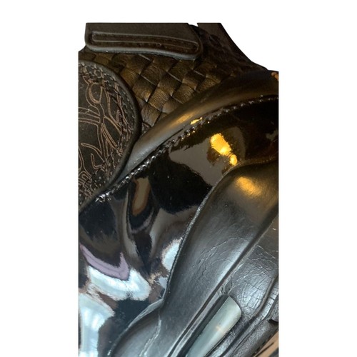 Air Jordan 9.5 Dub-Zero 20th Anniversary blk & laser etched patent leather wrap - Picture 3 of 16