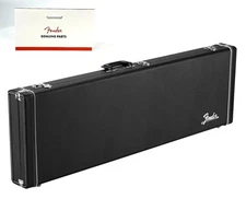 REAL Fender Black Tolex HardShell Case MUSTANG / DUO-SONIC Classic Wood Duosonic