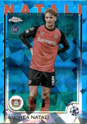 Andrea Natali Rookie - 2024-25 Topps Chrome Sapphire UCC #128