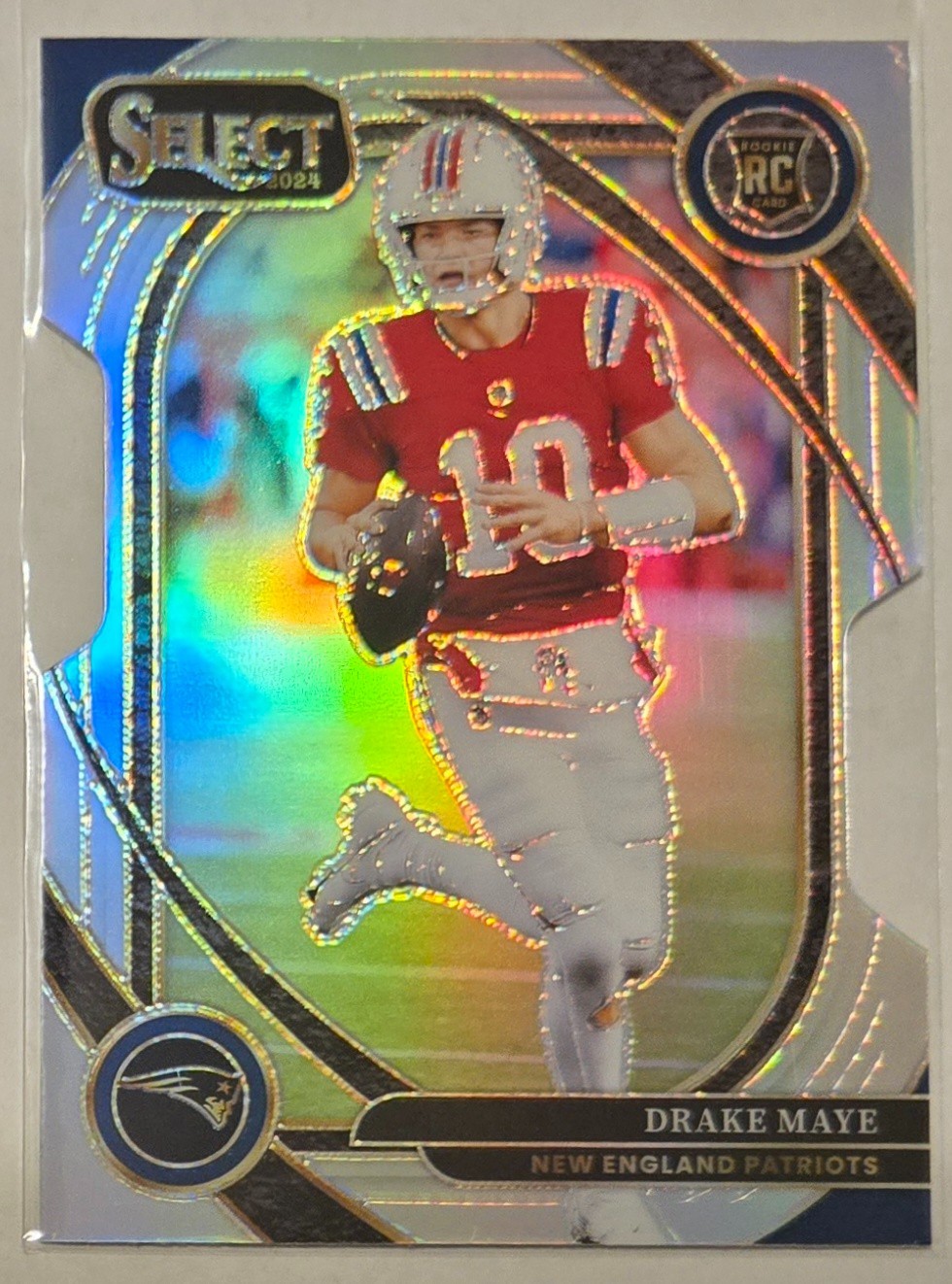 2024 SELECT PRIZM SILVER DIE CUT CLUB LEVEL DRAKE MAYE RC #218