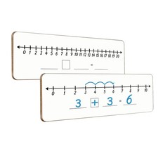 Dry Erase Number Line Whiteboard 4x12 Double Sided 0-10 0-20 Board Kids