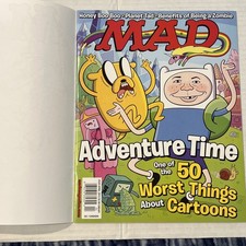 MAD Magazine #520 April 2013 50 Worst things About Cartoons Subscription Cover