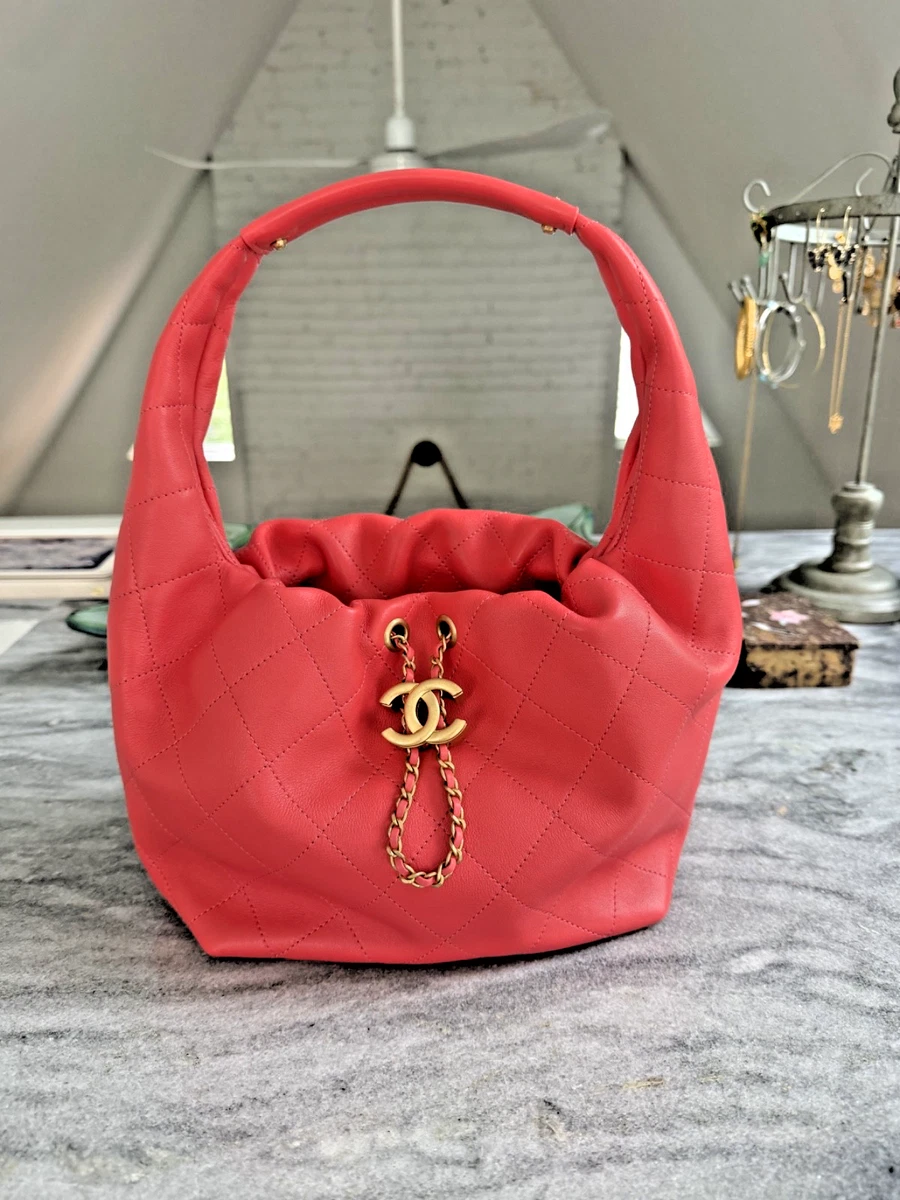 CHANEL Hobo Handbags & Bags Leather Exterior for Women for sale | eBay