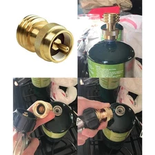 Camping Outdoor Gas Tank Inflatable Joint Stove Propane Y2Y1 Adapter Z3T2