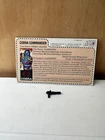 Vintage 1984 G.I. Joe Cobra Commander Enemy Leader Mail Away File Card And Gun