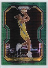 2021 Panini Prizm WNBA Green Pulsar Prizm 12/25 Allie Quigley #17 3d3