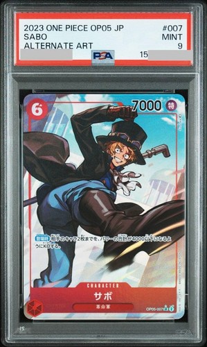 Sabo (Alternate Art) graded PSA 9 for sale on eBay