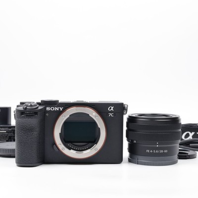 SONY a7CII a7c2 Black w/ SEL2860 Lens Kit (Shutter Count:644) [Top Mint] #7172TH